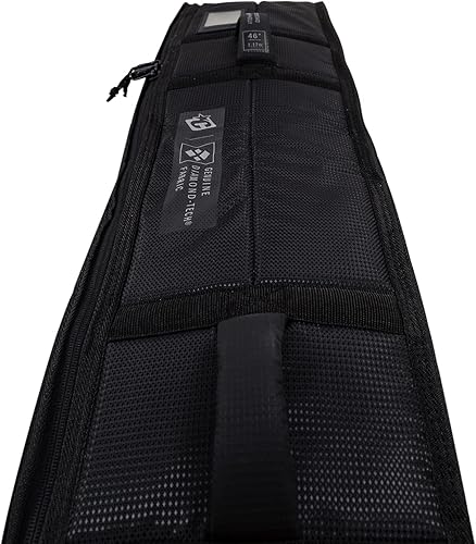 Miniatura 4 de Creatures of Leisure Bodyboard Quad Wheely Cover - Bolsa de tablero color negro y plateado