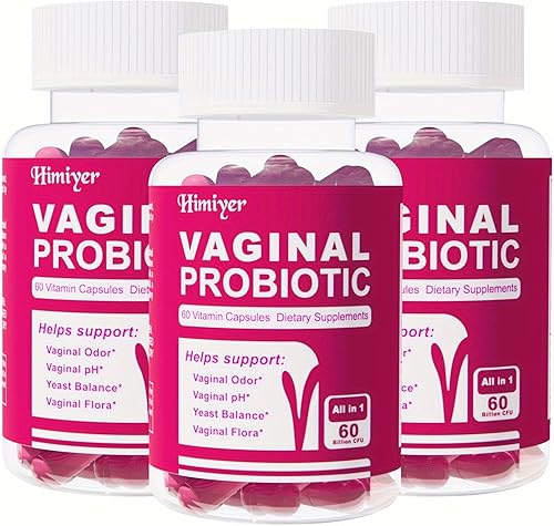 180 cápsulaspaquete de 3 Olor vaginal - PROBIÓTICO VAGINAL, equilibra el valor de pH del cuerpo y el metabolismo normal. Contiene mezcla de