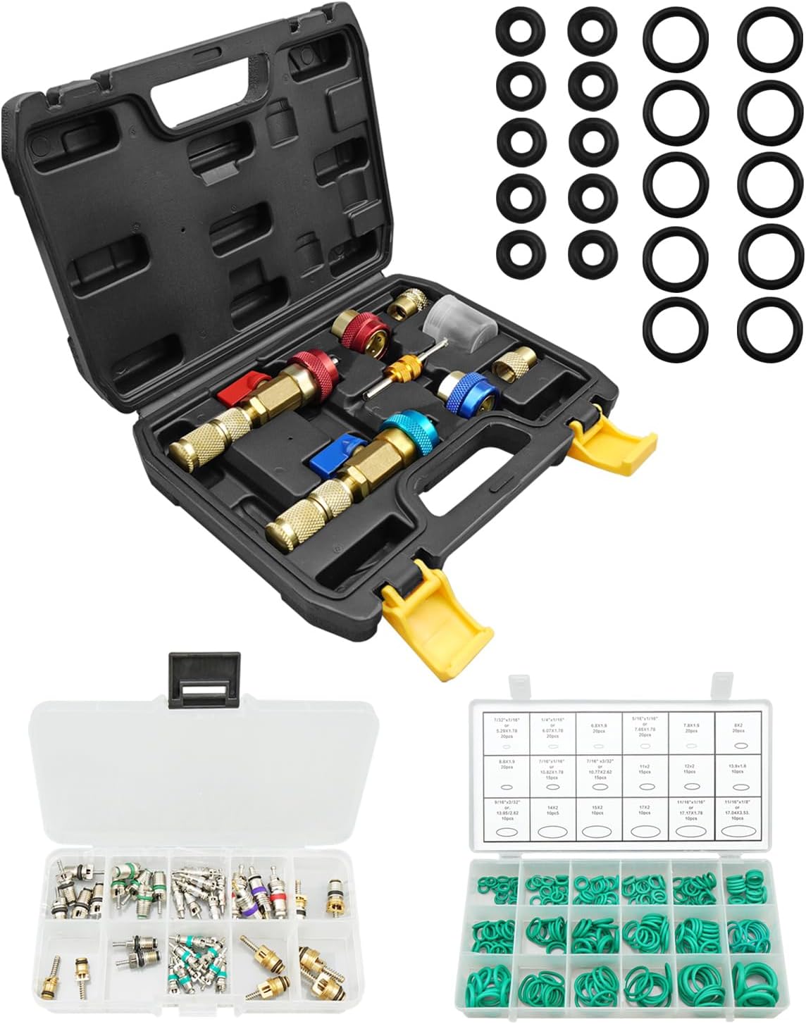 R134A R1234YF R22 Valve Core Quick Remover Installer - View #13