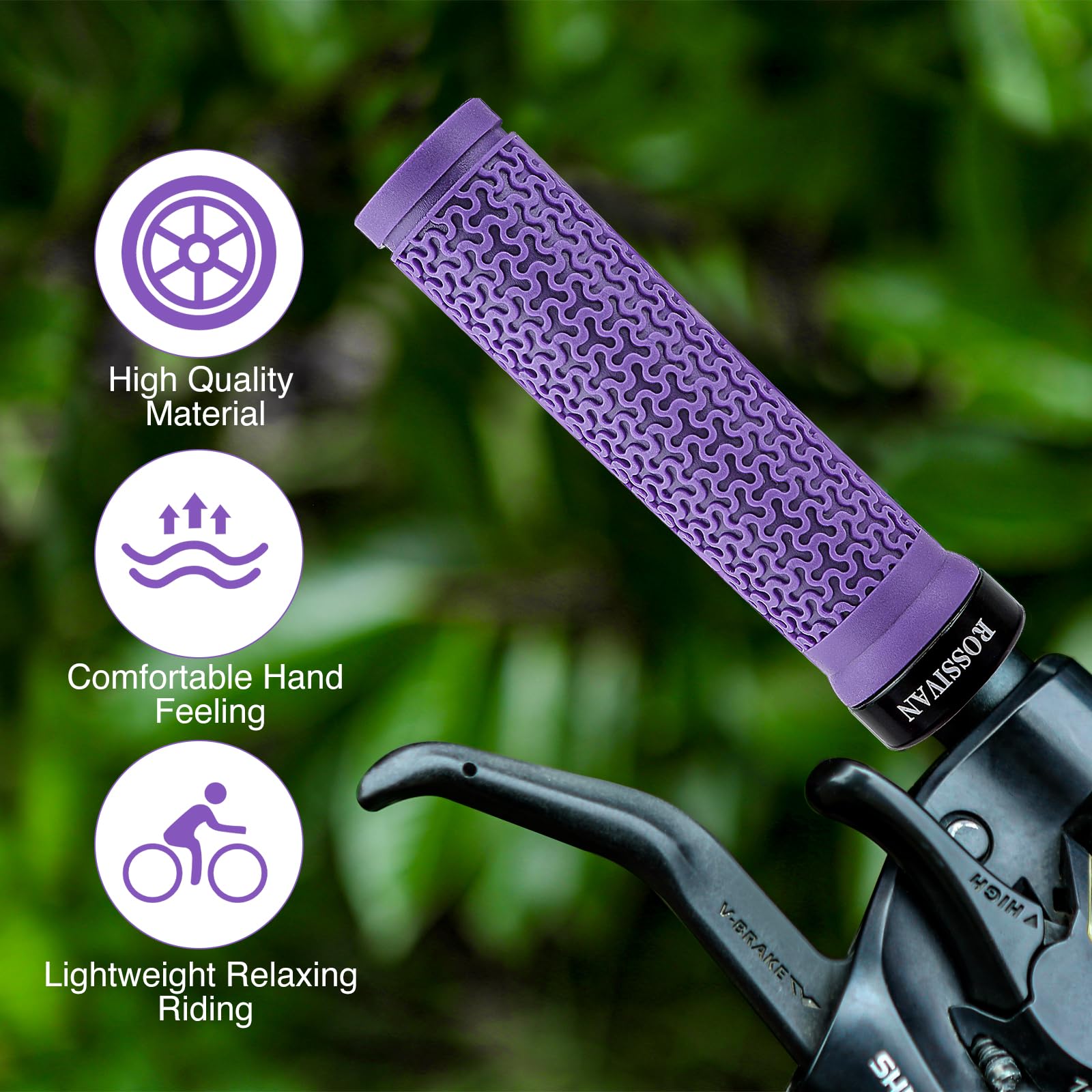 Rossivan Professional Bike Handlebar Grips - Image 4