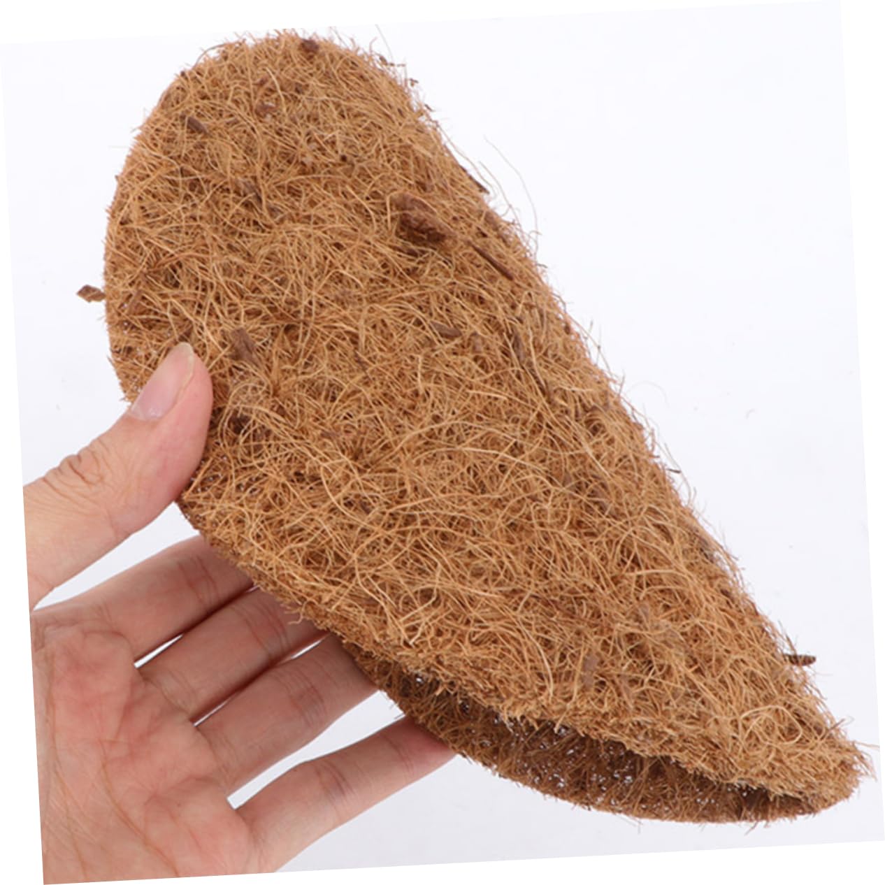COLLBATH 10pcs Pigeon Nest Pads Durable Coconut Coir Mat for Bird Breeding Eggs Lightweight and Breathable Bird Nesting Accessory Design