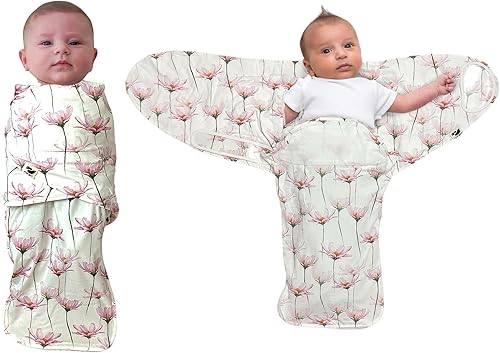 Manta para dormir para recién nacidos  Manta para envolver con inserciones de brazo, cierre y cremallera para ayudar al bebé a dormir más tiempo disponible en Yaxa Colombia