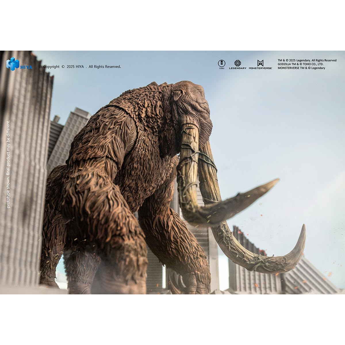 HiPlay HIYA Godzila: King of The Monsters: Behemoth EBG0184 Figura Articulada Pre-Pintada Figura de Acción de Monstruo