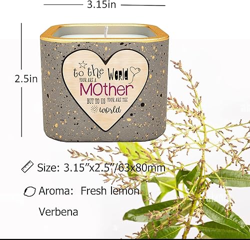 Miniatura 3 de Velas significativas para el día de la madre de hija o hijo, regalo sentimental para mamá adicional, regalos de cumpleaños y Navidad para mamá que