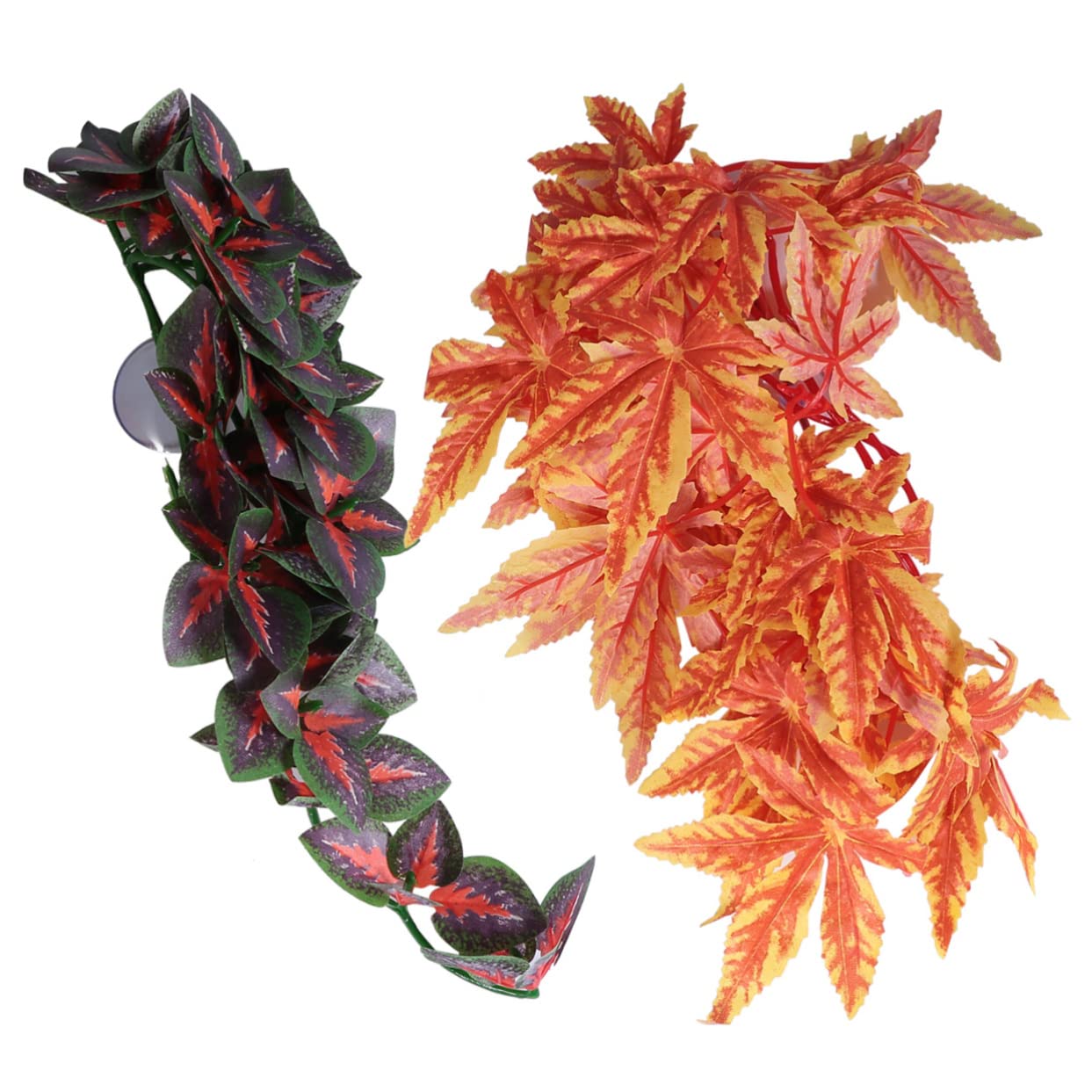 DOITOOL Decoraciones De Peceras 4 Uds 12 Plantas De Agua Artificiales para Tanque De Peces Planta Artificial para Acuario De Agua Artificial Decoración para Pecera Adorno De Planta para
