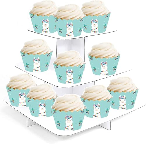 Vista 13 de Andaz Press Fiesta de llama y cactus, recuerdos de fiesta de bálsamo labial, bálsamo de llama, paquete de 12, decoración temática bohemia de llama