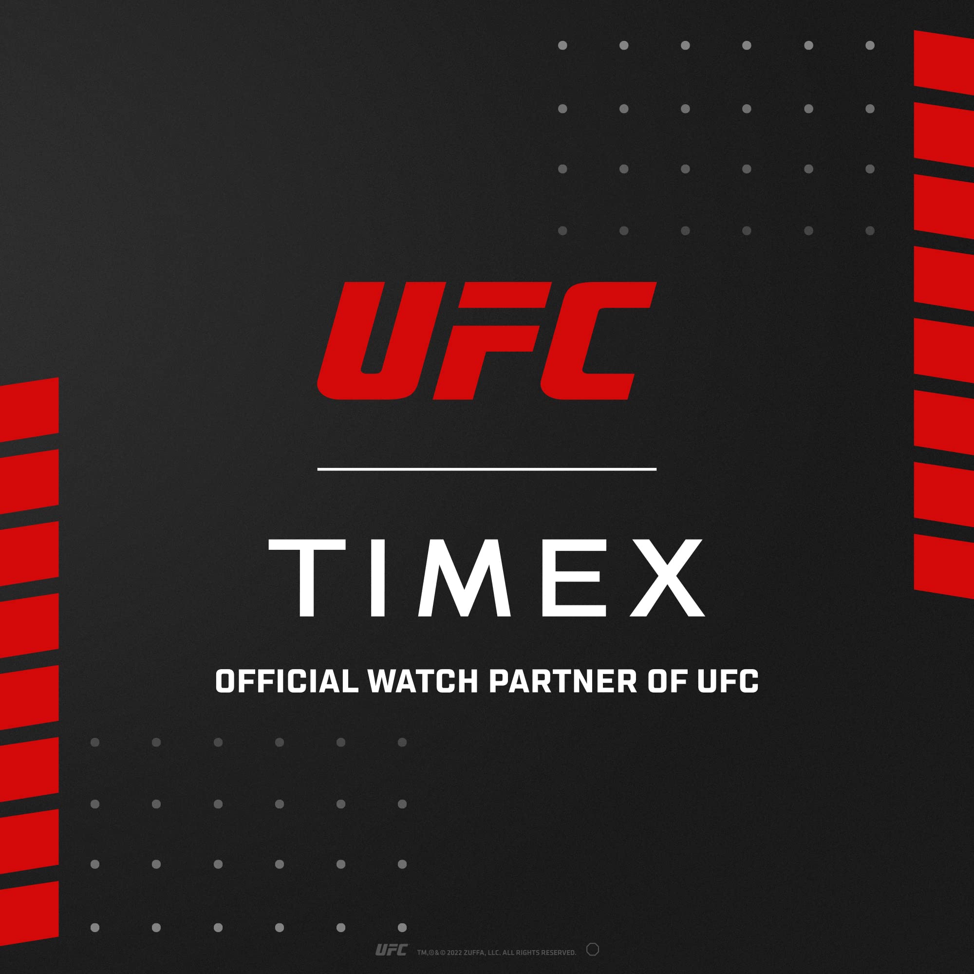 Timex Men's Analogue Watch with a Silicone Strap UFC Pro