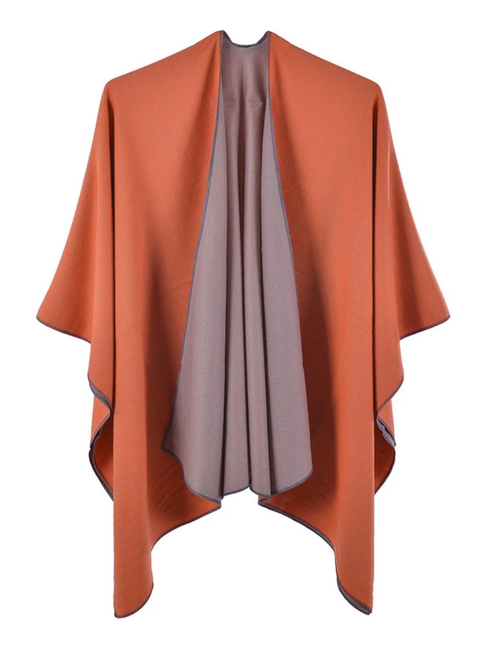 Sciarpa Scialle Invernale Sciarpe Sciarpa da Donna Invernale Basica Tinta Unita Poncho Donna Capa para Mujer Spessa Coperta Avvolgente Scialli