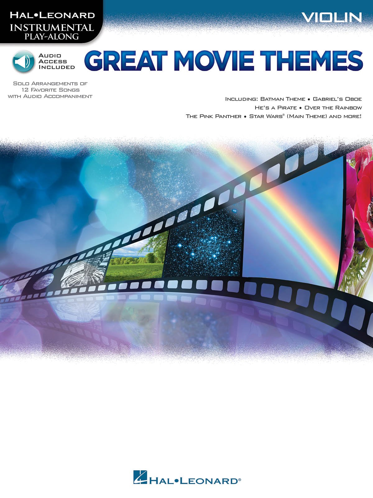 Instrumental Play-Along Great Movie Themes: Violin (Hal Leonard Instrumental Play-along) (Includes Online Access Code)
