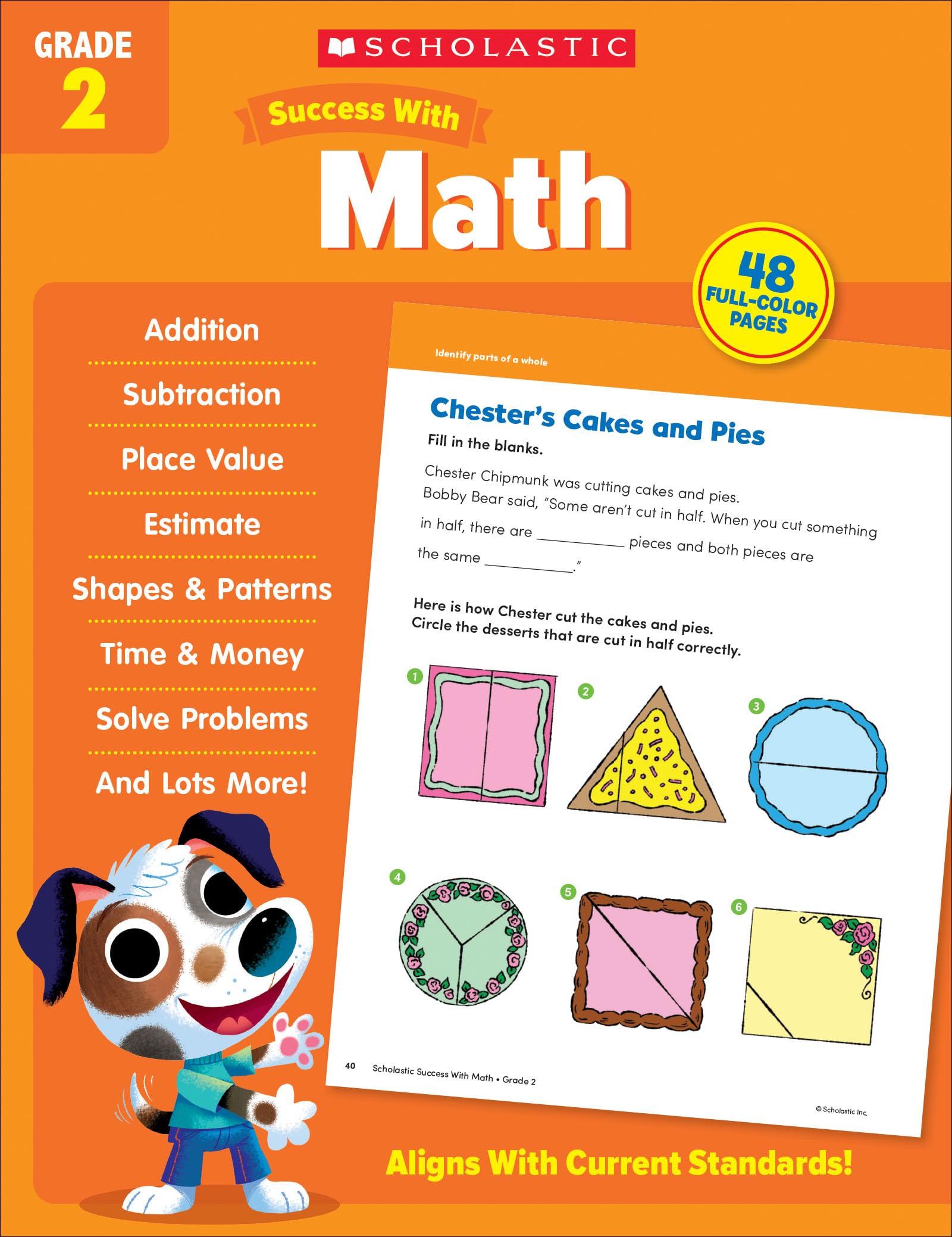 Scholastic Success with Math Grade 2 Workbook