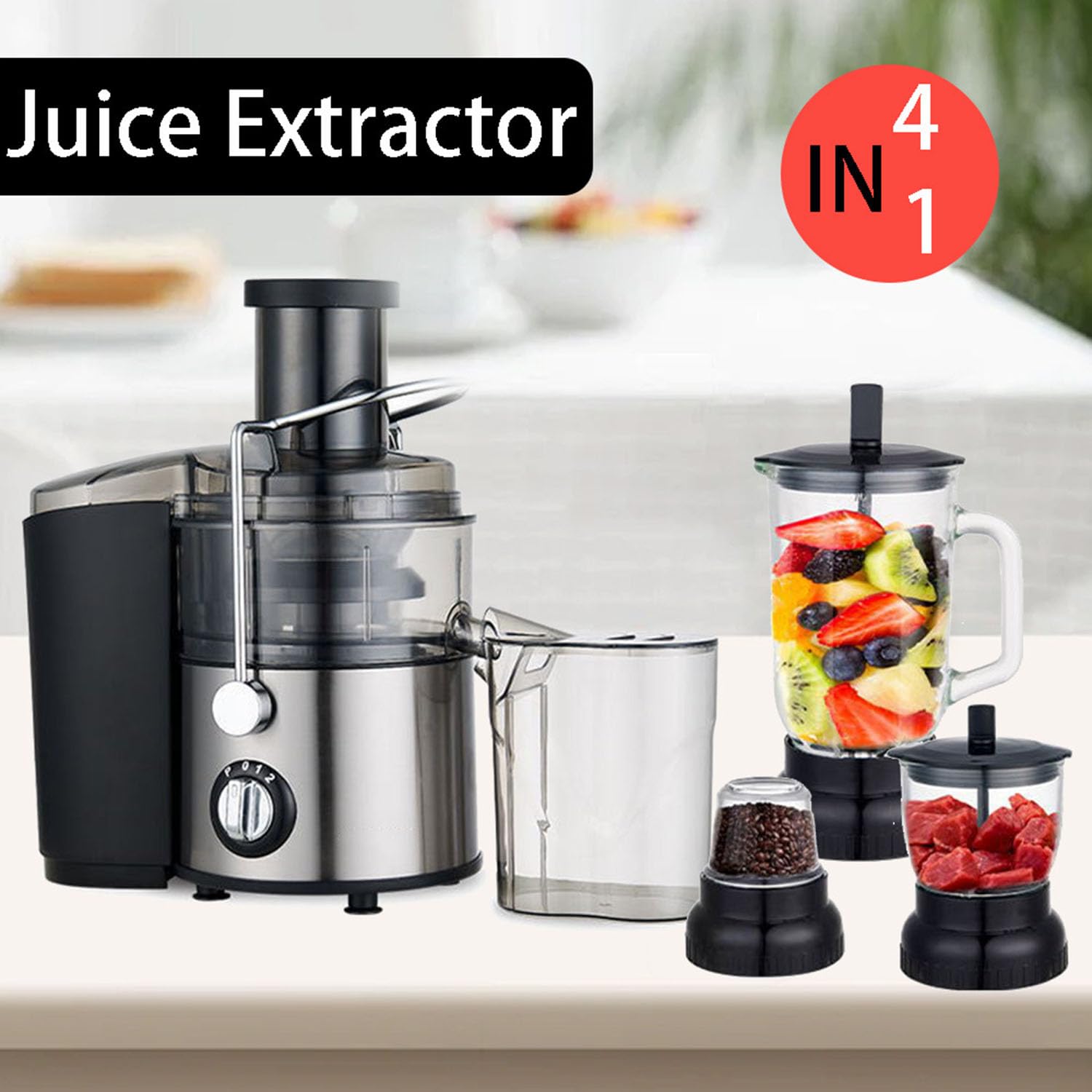Amazon.com: DJXIK 800 W Fruit and Vegetable Juicer