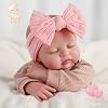 Muñecas Bebé Reborn BABESIDE 17 Pulgadas, Niña de Cuerpo de Tela Suave Realista | Muñeca Bebé de la Vida Real con Detalles Realistas de Ojos Cerrados para Abrazos, Cuidado de Imitación, Idea de Regalo para Niñas 3+ Años 3