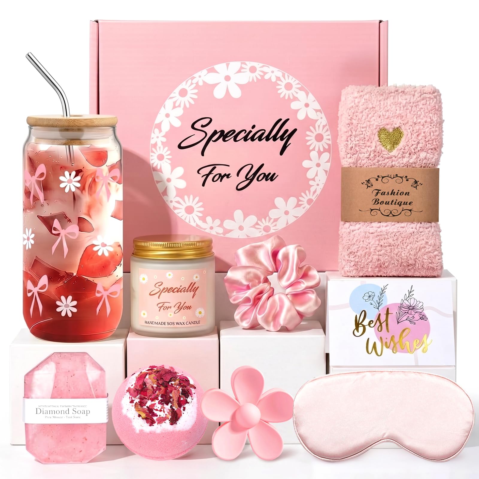 Cofanetto Regalo da Donna, Regalo Originale e Utile per Donna Moglie Mamma Amica, Idea Regalo per Compleanno (50/60 Anni), Natale Pensionamento e Festa Degli Innamorati, Festa della Mamma