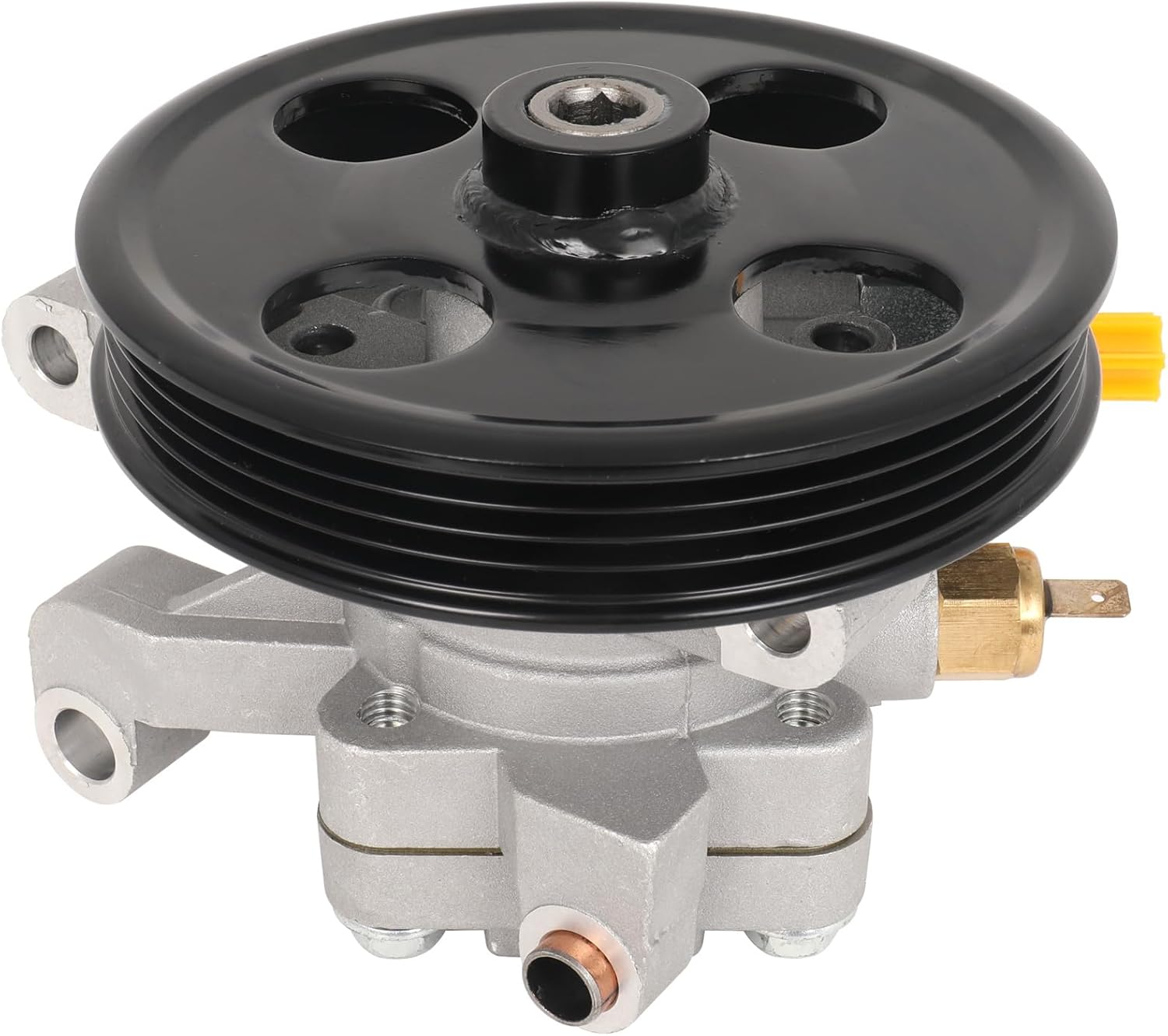 ECCPP Power Steering Pump fit for Ford Edge 2007 2008 2009 2010 3.5L 3496CC 213Cu. In. V6 GAS DOHC Naturally Aspirated Replace #20-1401