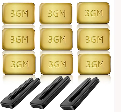 HFYHWT Kit de equilibrio de aspas de ventilador de techo, juego de 3 juegos de equilibrio de ventilador que incluye 3 clips de equilibrio de