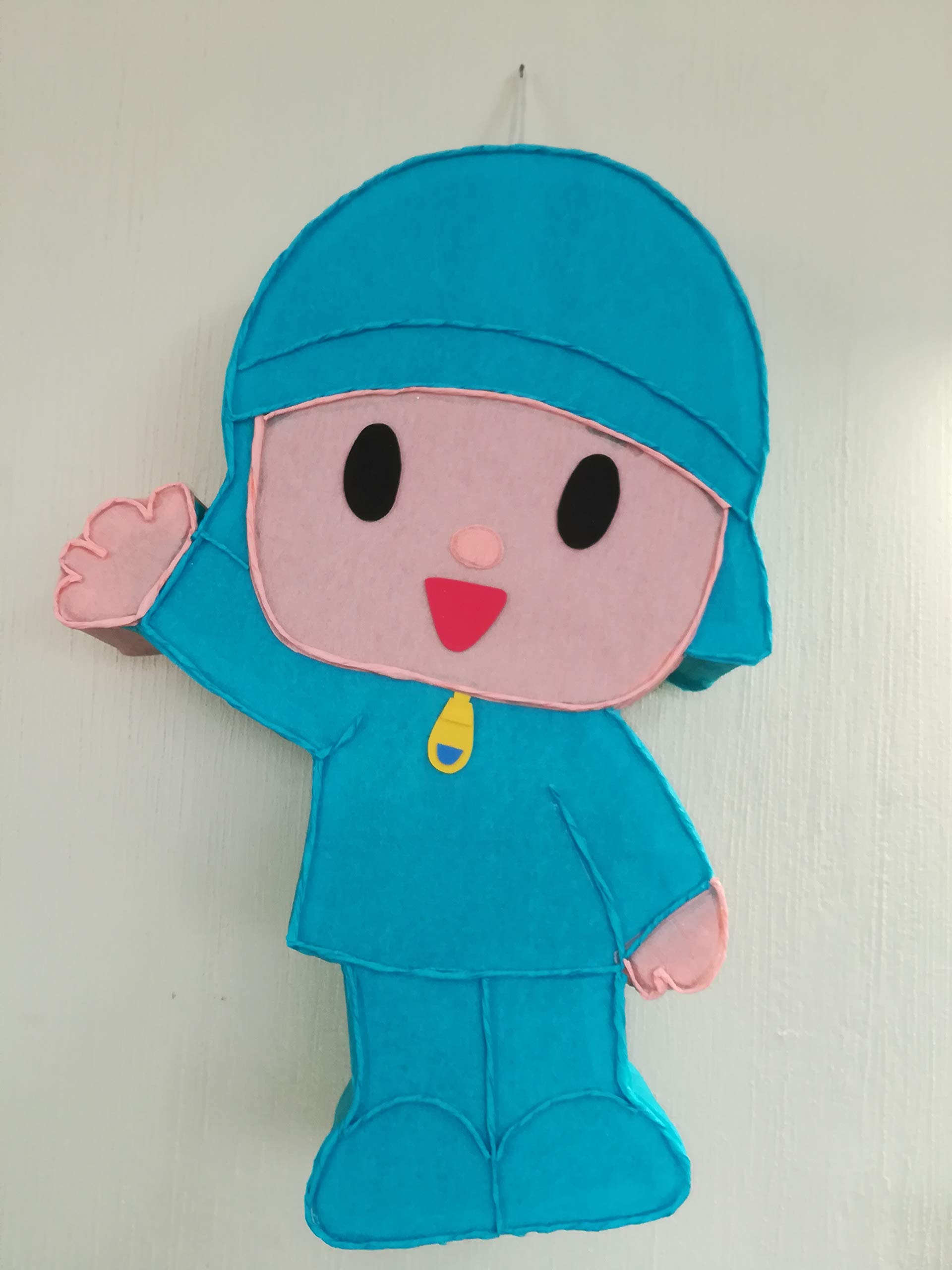 POCOYO PINATA, Pocoyo shape PINATA, POCOYO BIRTHDAY PARTY, POCOYO DECORATION