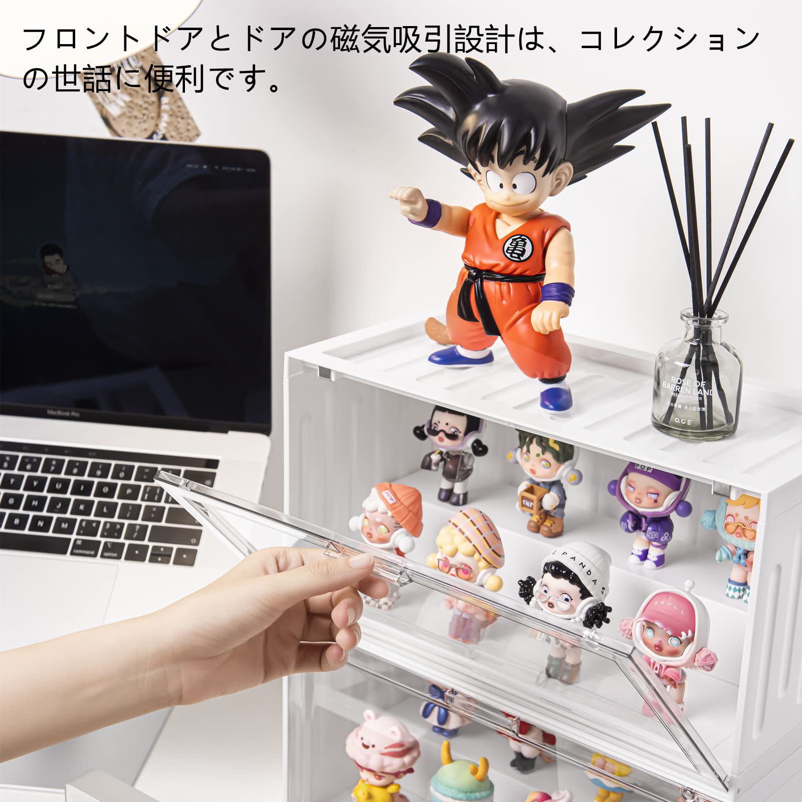 Amazon | Yuu and Yui コレクションケース フィギュア 棚アクリル