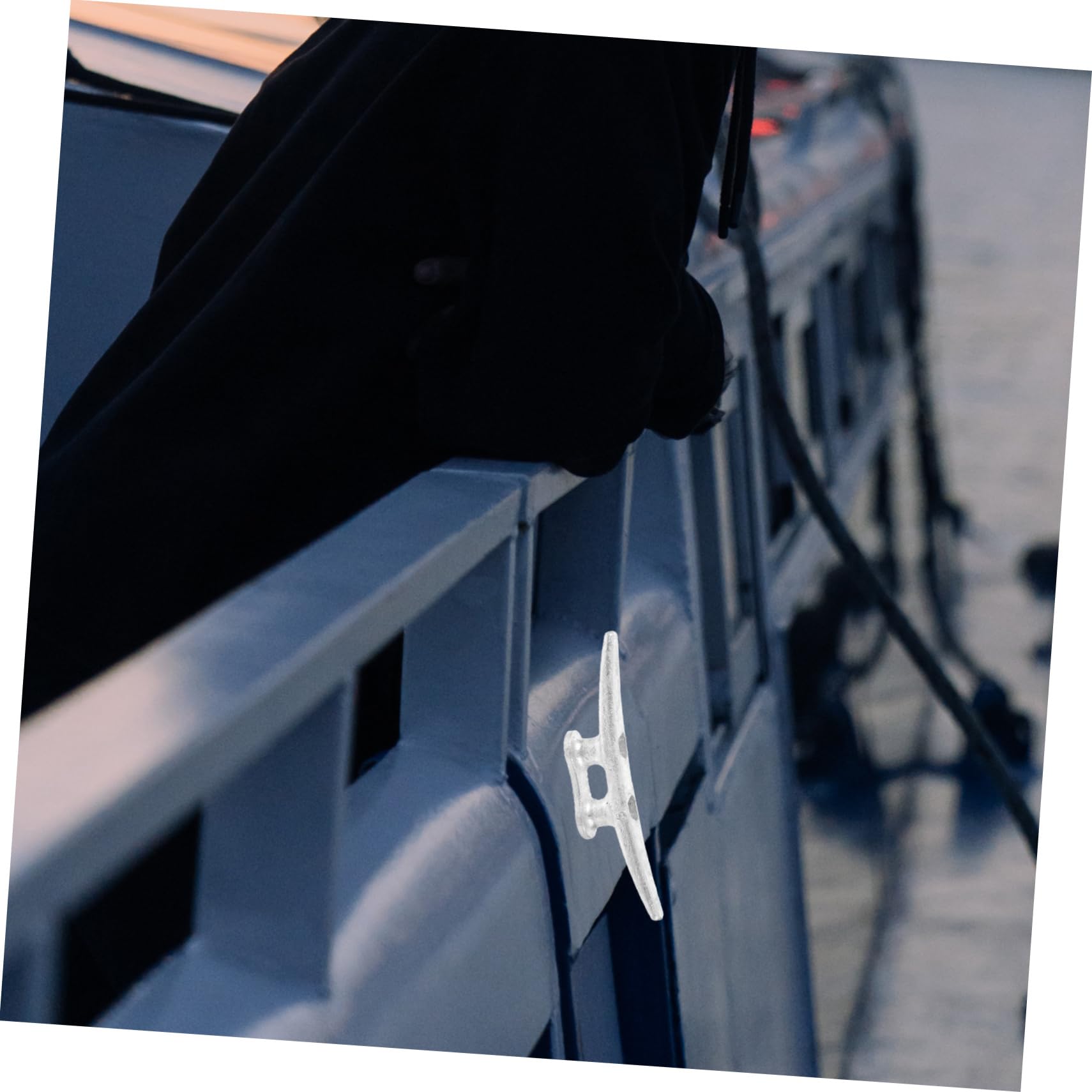 NAMOARLY Boat Cleat Metal Dock Cleat for Boats Durable Rope Cleat for Fastening Versatile for Use