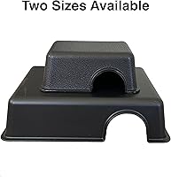 Vista 3 de Caja de piel de reptiles, escondite de animales pequeños, cueva de plástico para geckos de leopardo, serpientes pequeñas, pitones de bola juvenil