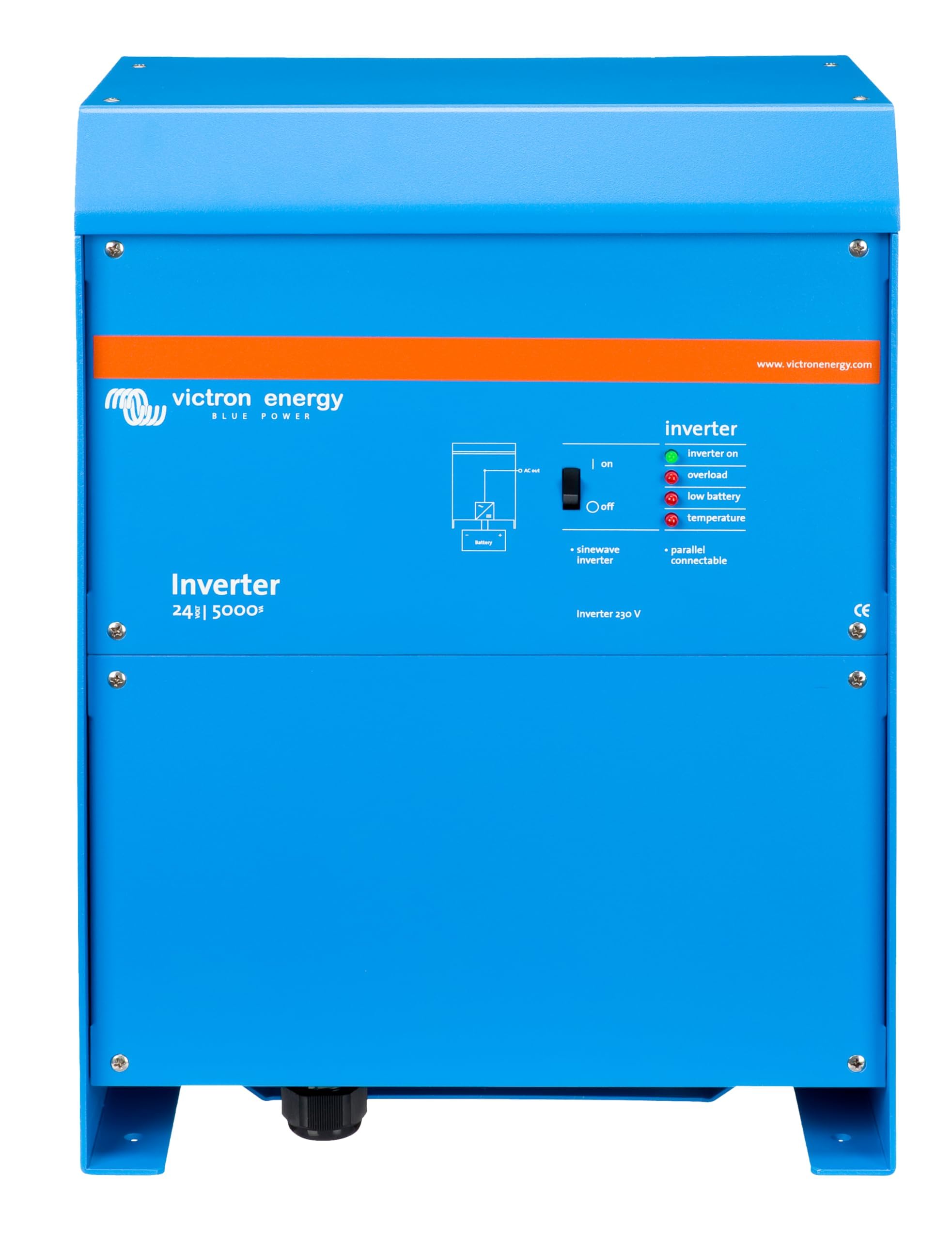 Victron Energy 3000VA 12-Volt 230V AC Reiner Sinus Wechselrichter