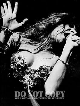 Amazon.com: Janis Joplin Photograph 8 X 10 - Magnificent 1969 Live