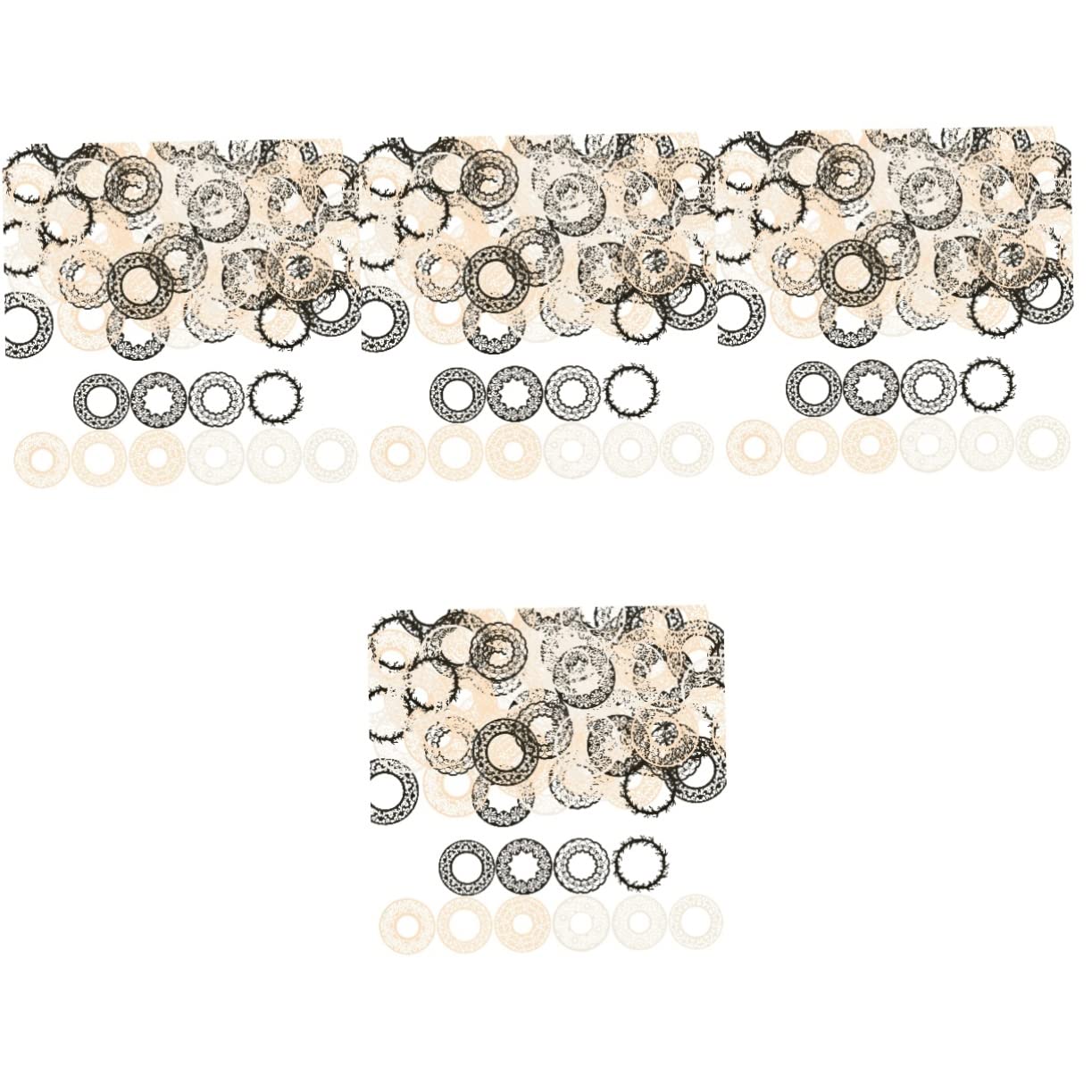 STOBOK 160fogli Creativa Per Scrapbook Decorativa Per Artigianato Progetti Album Fotografici Quaderni e Diari Per Amanti Del Fai Te