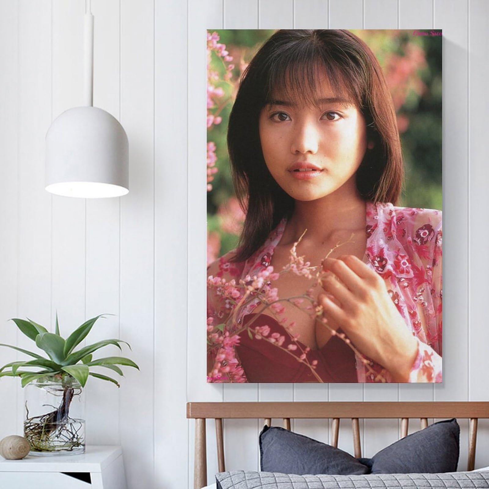 Amazon.co.jp: 佐藤江梨子写真ビキニポスター キャンバス 芸術