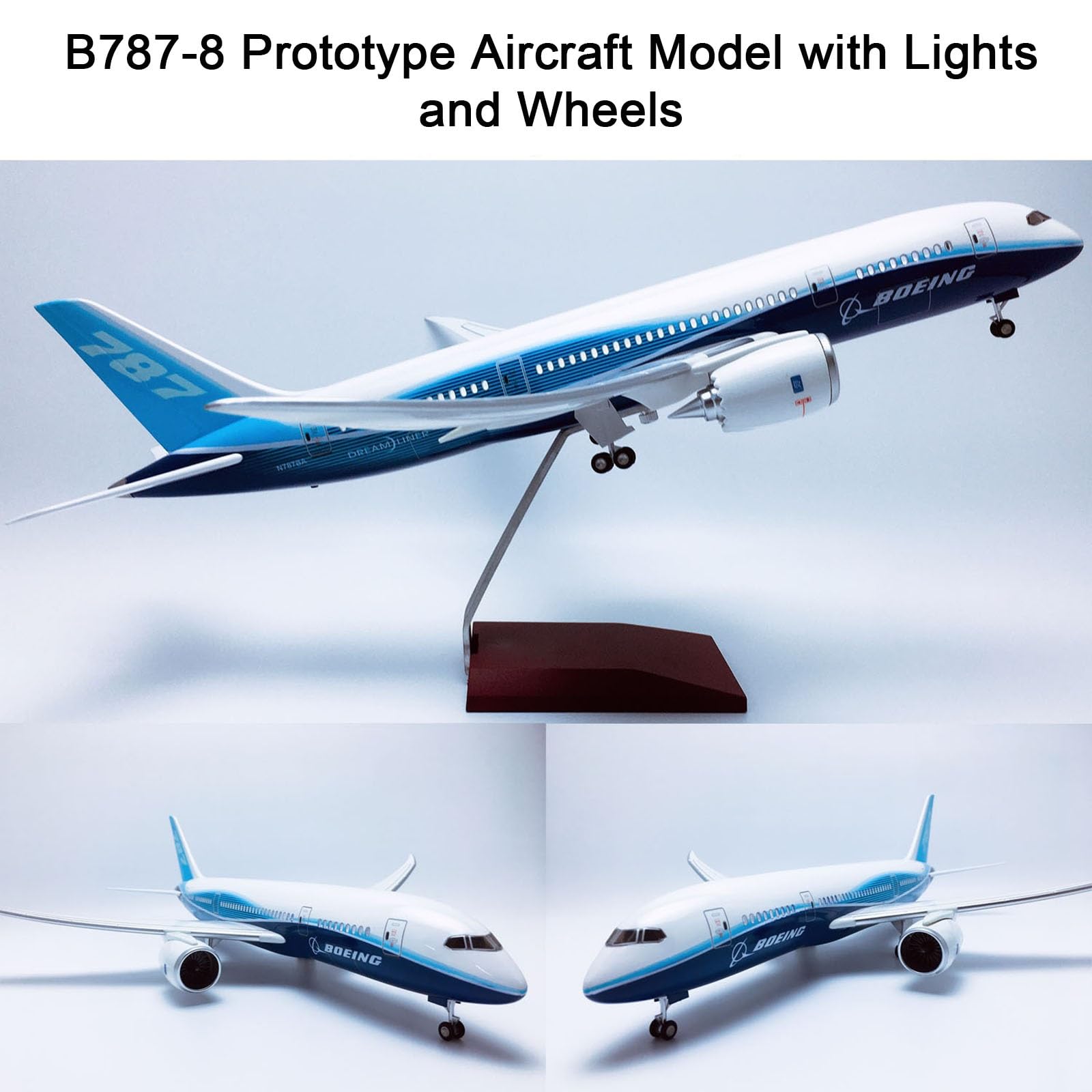 Amazon.co.jp: 16.9インチ 1:130 スケールモデル飛行機ボーイング B787
