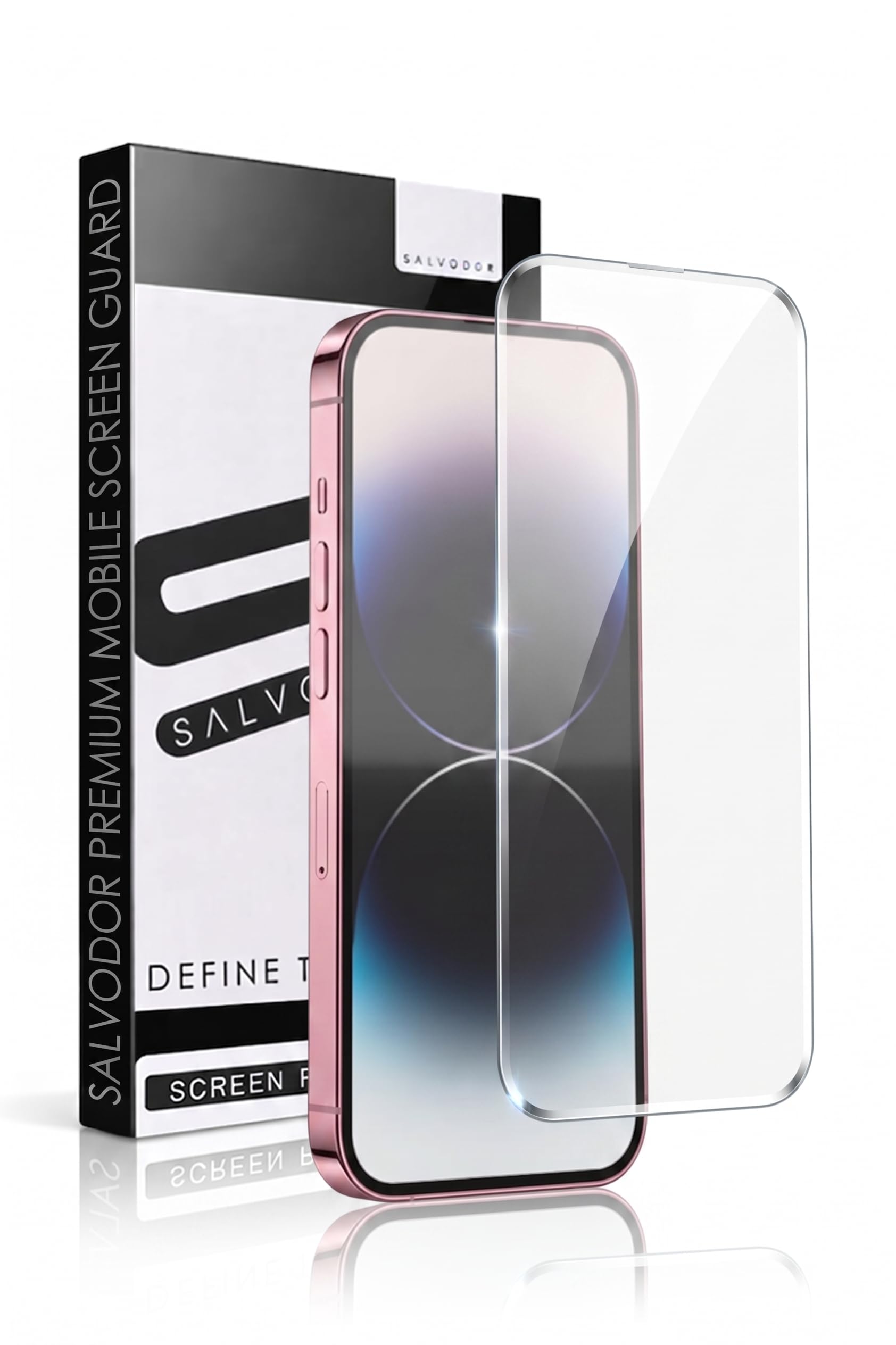 Borderless Tempered Glass for iPhone 15 Pro Max | HD Clear Screen Protector | Full Coverage, 9H Hardness, Bubble Free, Case Friendly-image-25