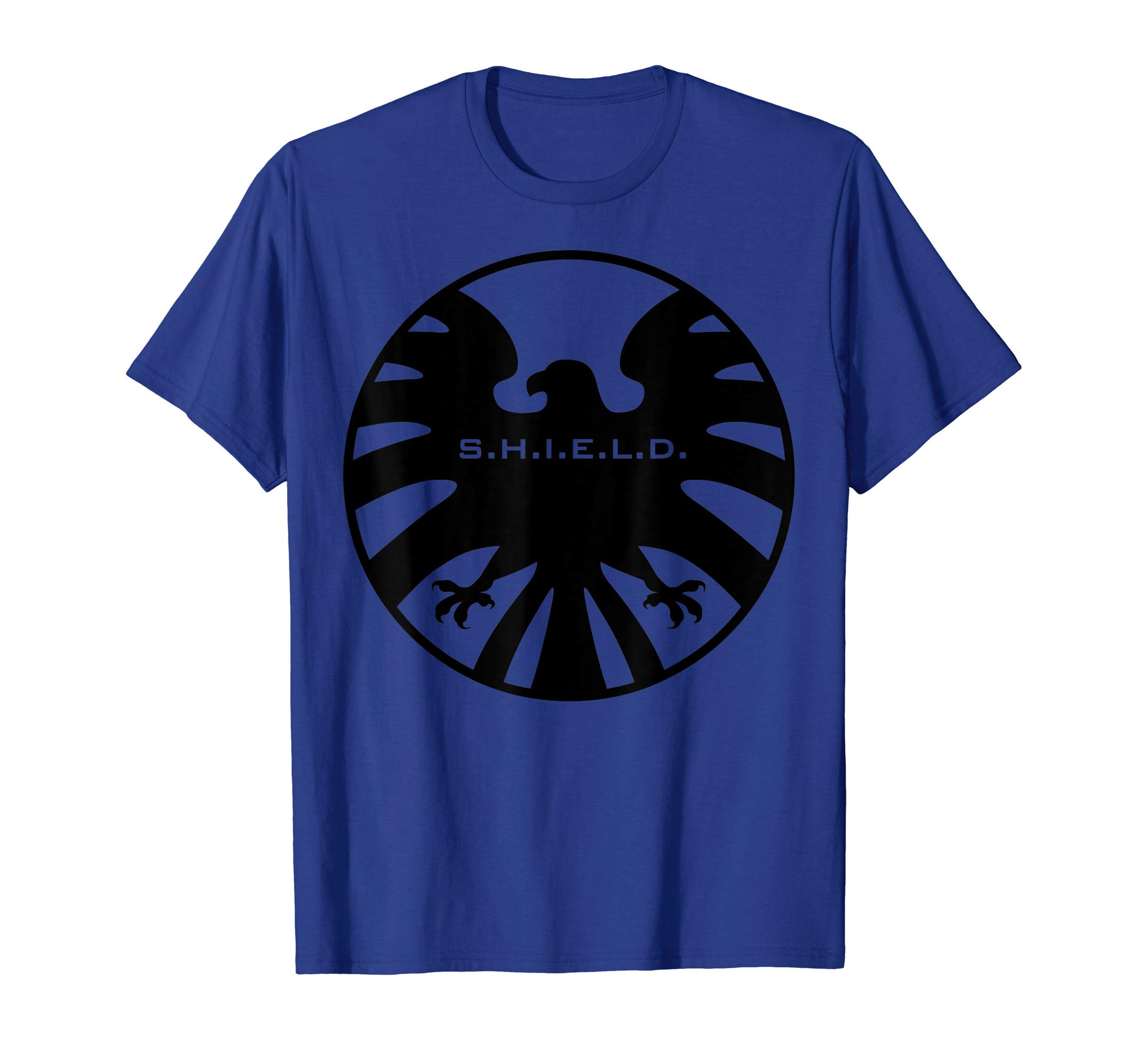 MarvelAgents of S.H.I.E.L.D. Black Out Eagle Badge T-Shirt