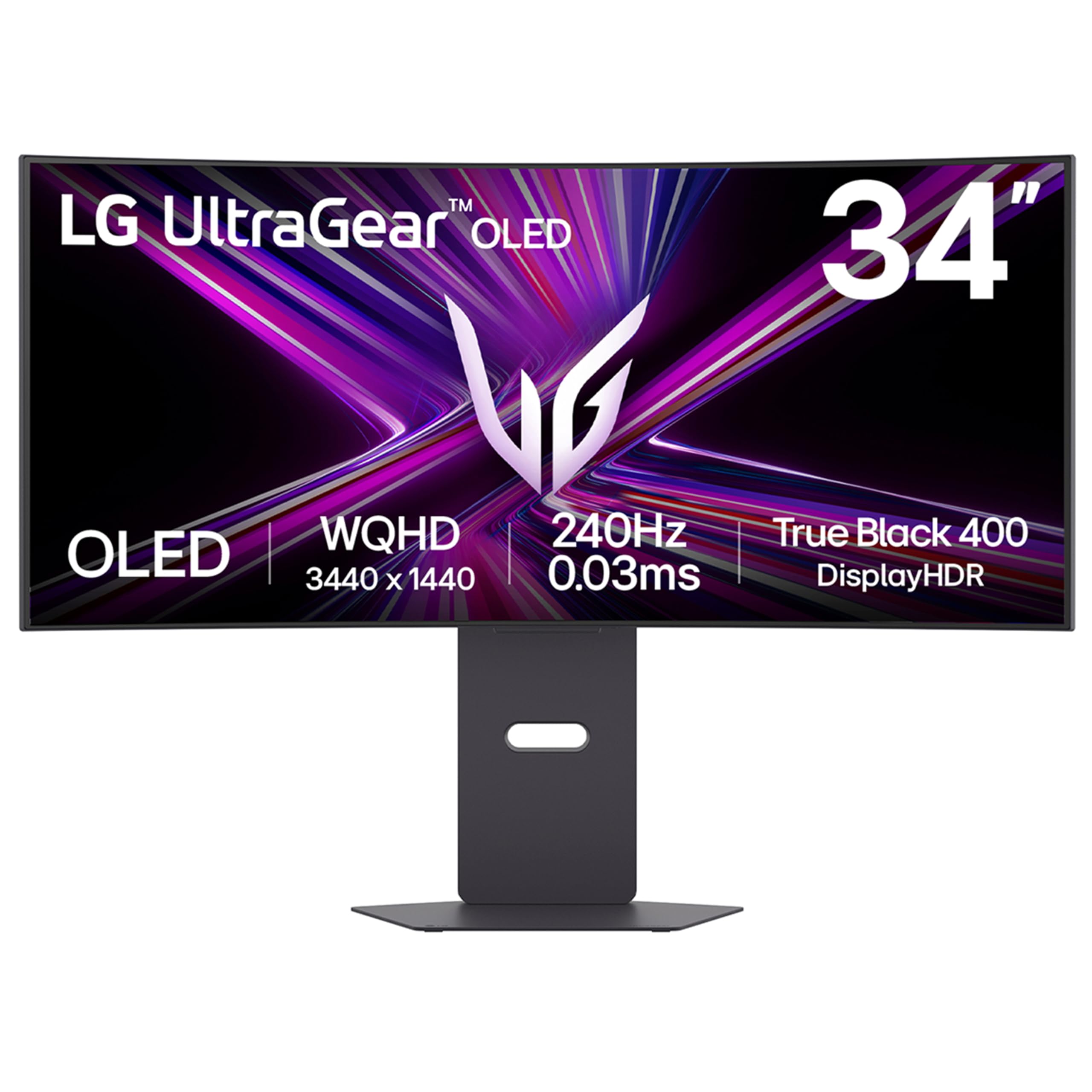 LG UltraGear 34GX900A-B 34" 3440x1440 WOLED 240Hz FreeSync/G-SYNC Curved Ultrawide Gaming Monitor