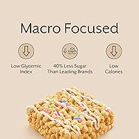Vista 5 de ProMix Nutrition Barras de proteína de soplado - Paquete surtido - Pastel de cumpleaños, Snickerdoodle, Pan de plátano, Menta y chocolate - Delicia
