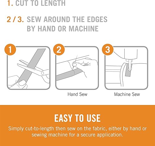 Miniatura 6 de VELCRO Brand cinta flexible y suave, cinta para tejer