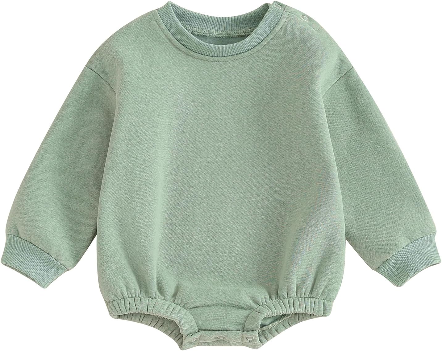 Newborn Baby Boy Girl Clothes Fleece Sweatshirt Bubble Romper Solid Oversized Thick Sweater Romper Winter Clothes Newborn Baby Boy Girl Clothes Fleece Sweatshirt Bubble Romper Solid Oversized Thick Sweater Romper Winter Clothes