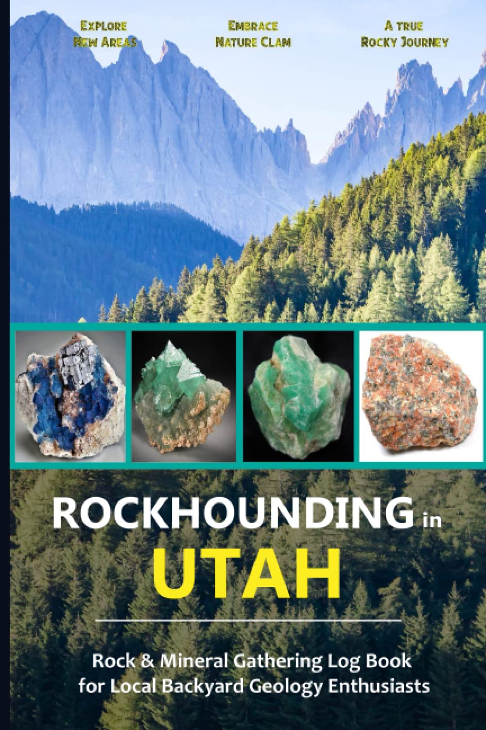 Buy Rockhounding in Utah Rock & Mineral Gathering Log Book for Local
