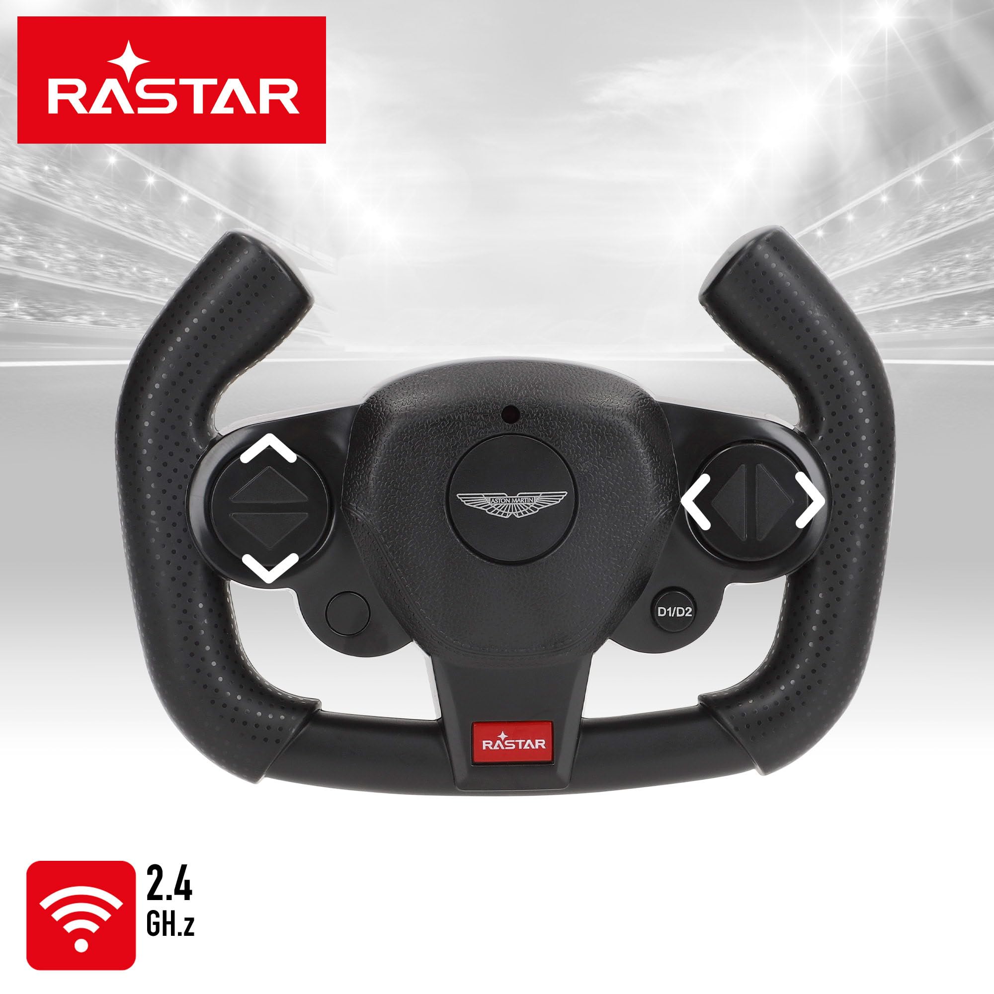 COLORBABY RASTAR Coche teledirigido Aston Martin Valkyrie AMR Pro, Licencia Oficial, Escala 1/14, 2.4 GH.z, USB, Puertas abatibles, Coches teledirigidos, Incluye Luces, +6 años (41290)