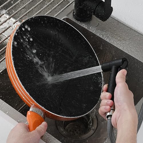 Miniatura 4 de CIENCIA WS030F - Juego de pulverizador de cocina de acero inoxidable WS030CF