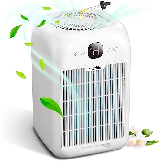 Aircillin Air Purifiers for Home Bedroom Up to 908 Sq Ft Air