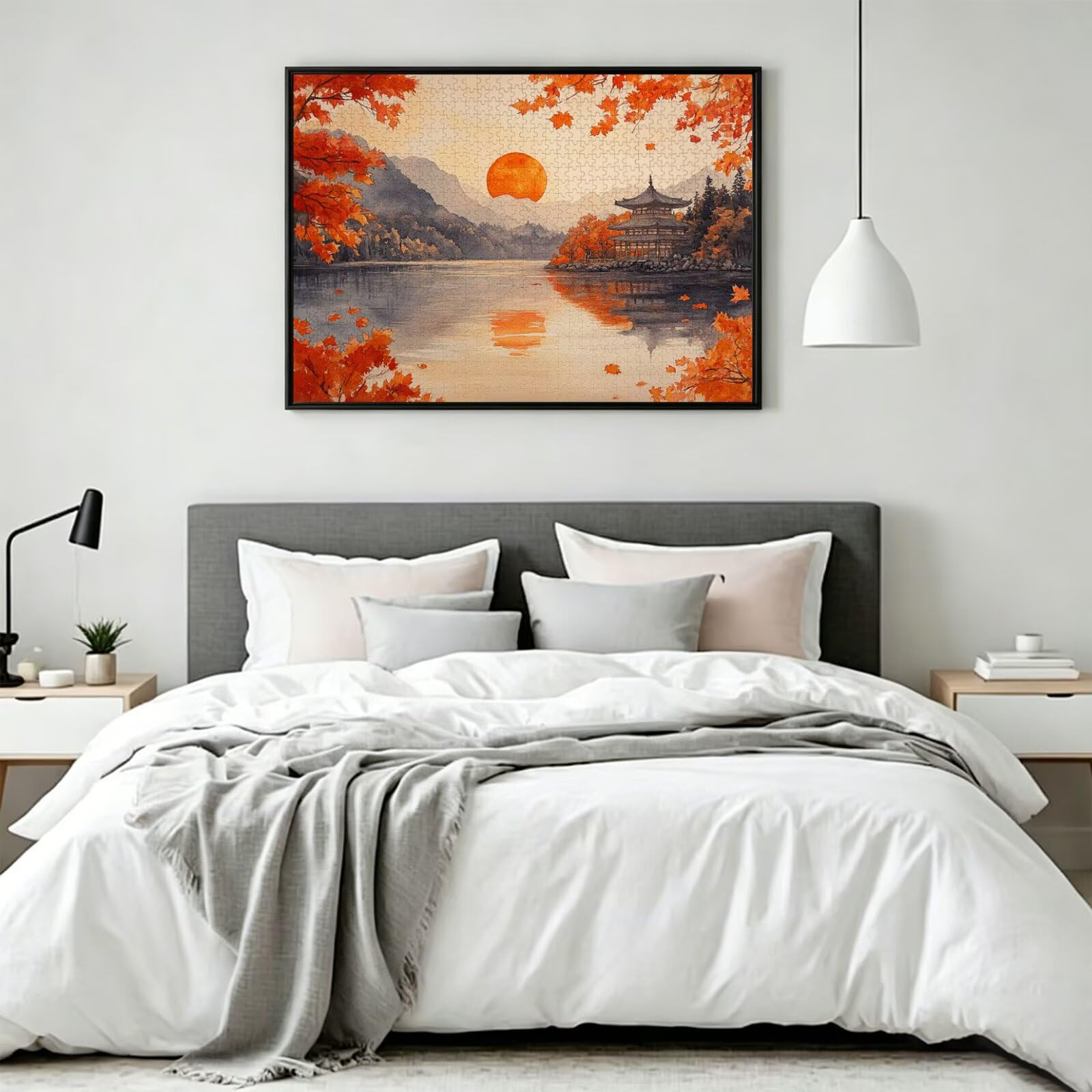 Puzzle 6000 Pieces Coucher de Soleil Puzzle 3D, Classique Puzzles, n-461