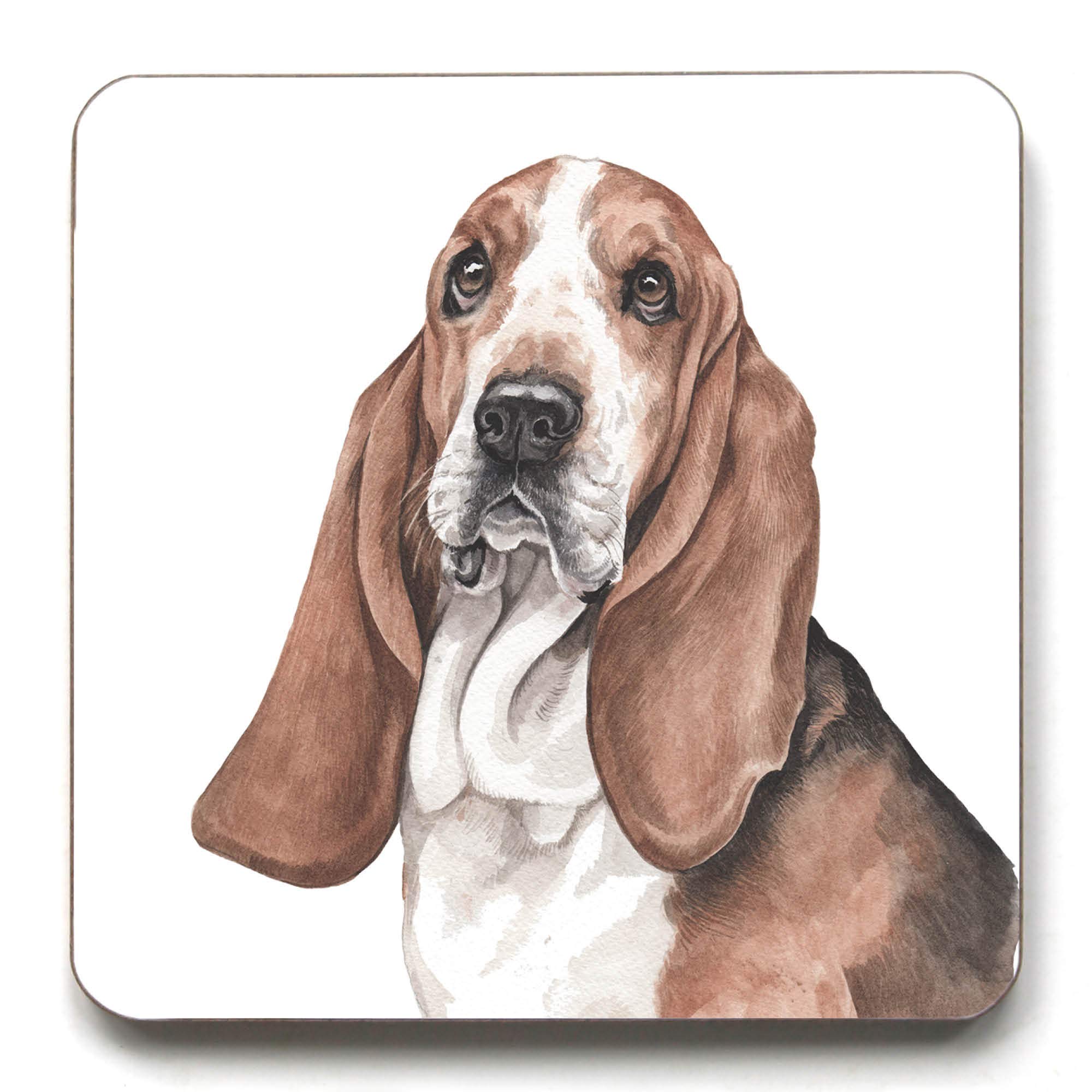 Waggydogz Basset Hound Coaster (Cst-166)