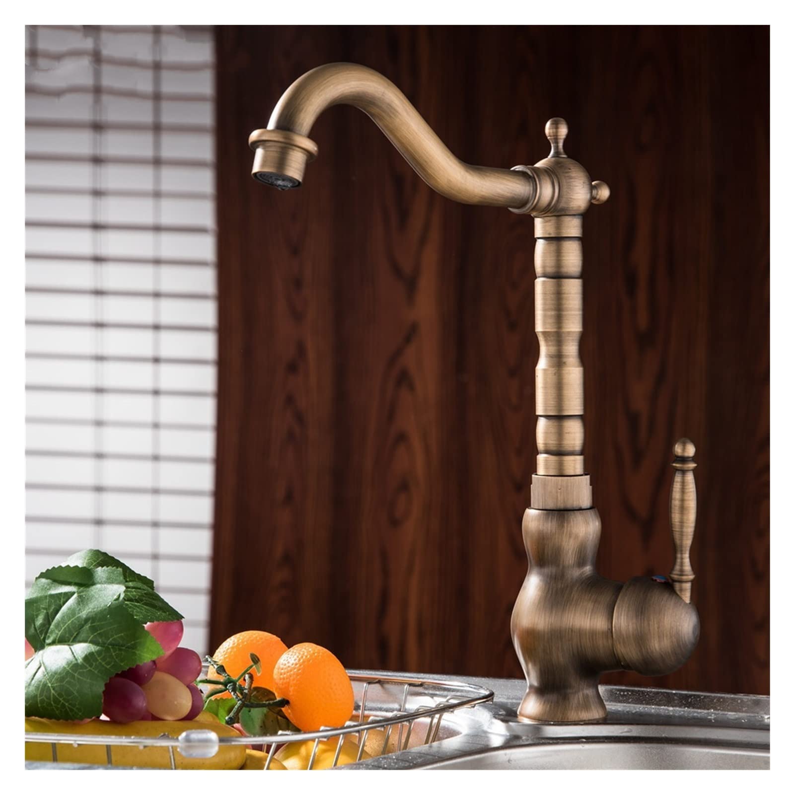 Grifo de Cocina, baño de mejoras para el hogar Grifo de Cocina Grifo de Lavabo de baño Giratorio 360 Grifo de Fregadero Comfortable Anniversary