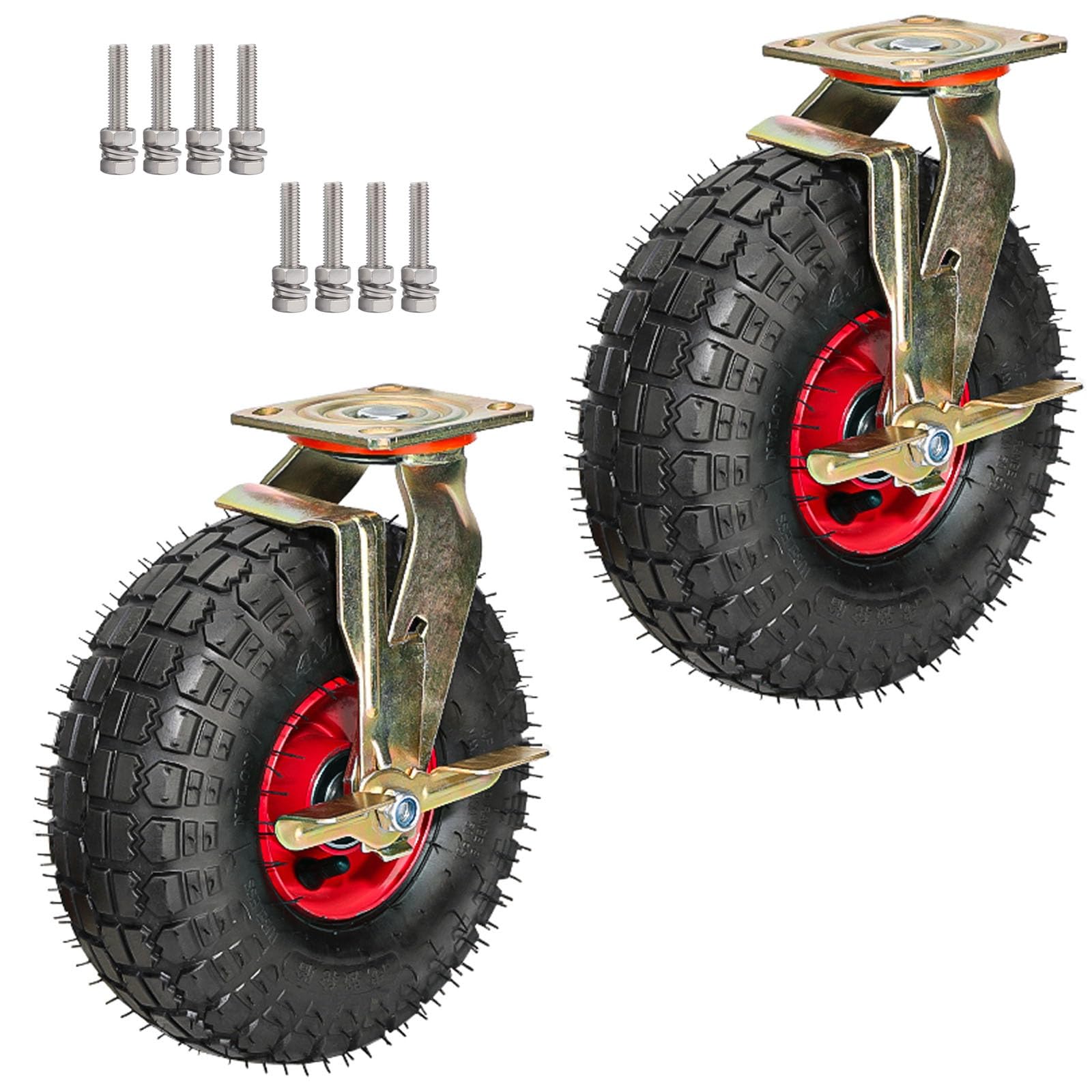 Roulettes industrielles pour établis et chariots d'atelier