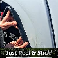 Vista 6 de EZ Flares XL - Fender Flares PRO - Extensión de guardabarros universal de goma espuma flexible original EZ Lip Offroad de 2 pulgadas