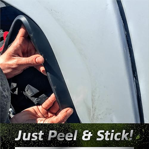 Miniatura 6 de The Original EZ Flares XL Universal Flexible Espuma Goma Fender Flares Trim 2 pulgadas