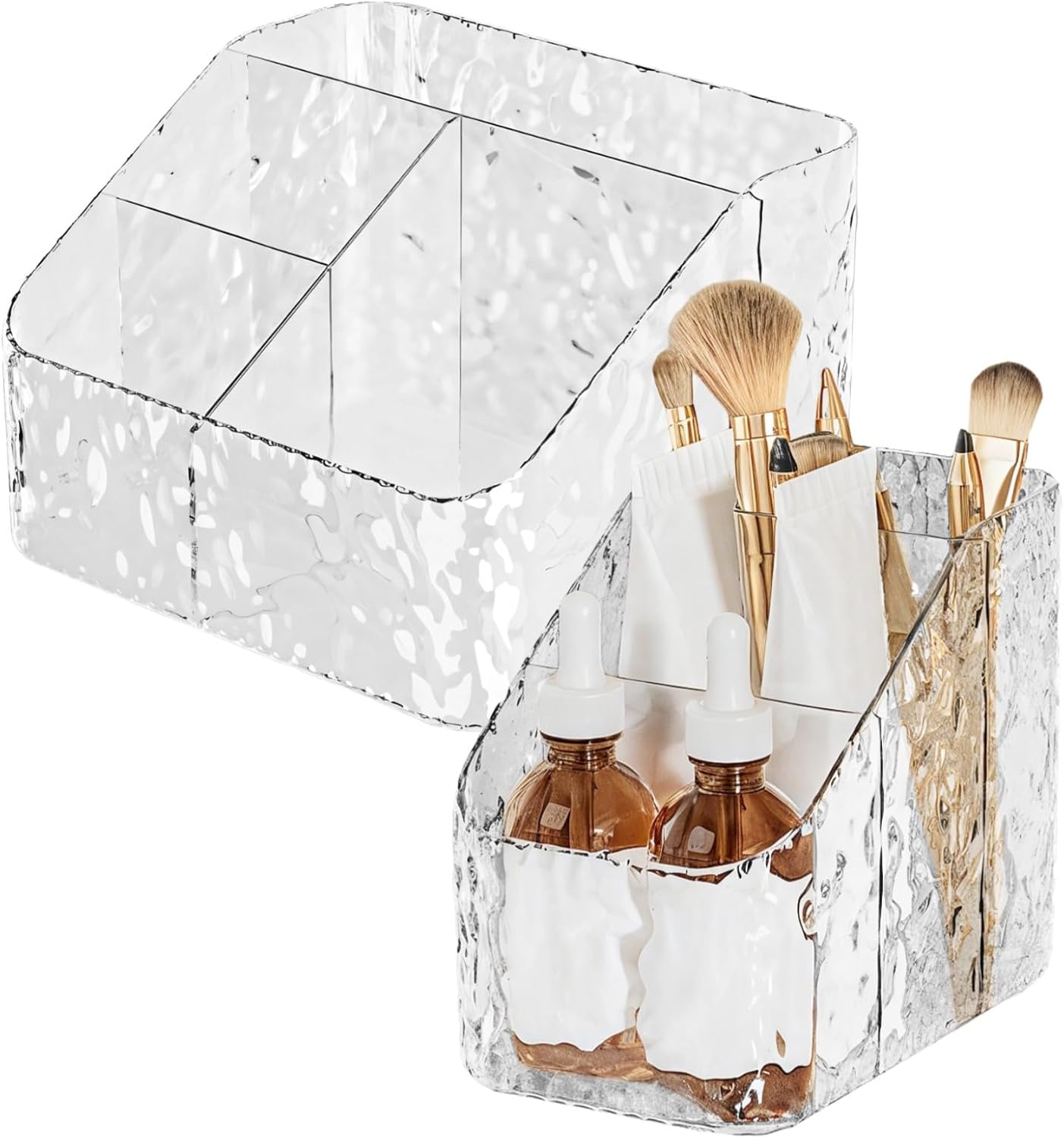 Organizador Acrílico para Café, 2 Piezas, Transparente