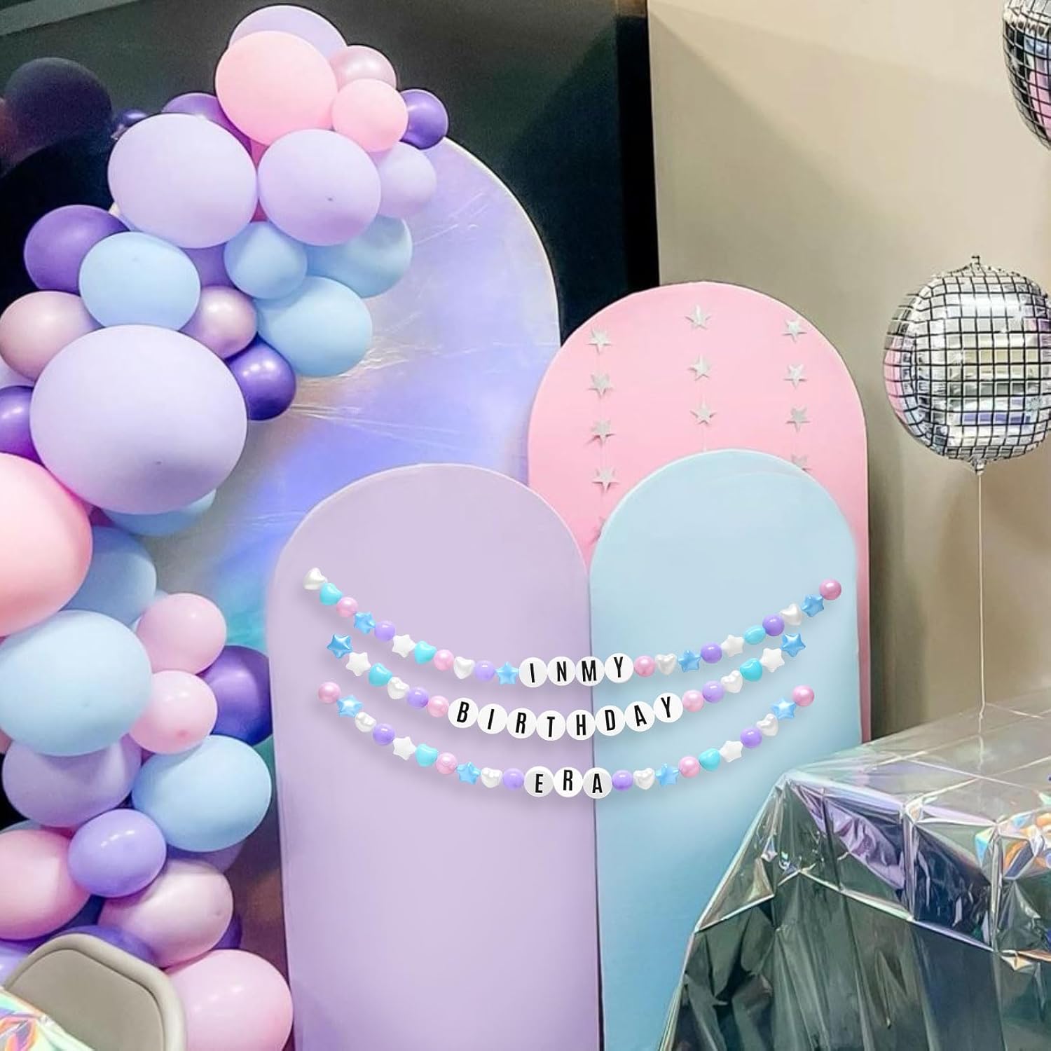 200 DIY Giant Friendship Bracelet Birthday Banner