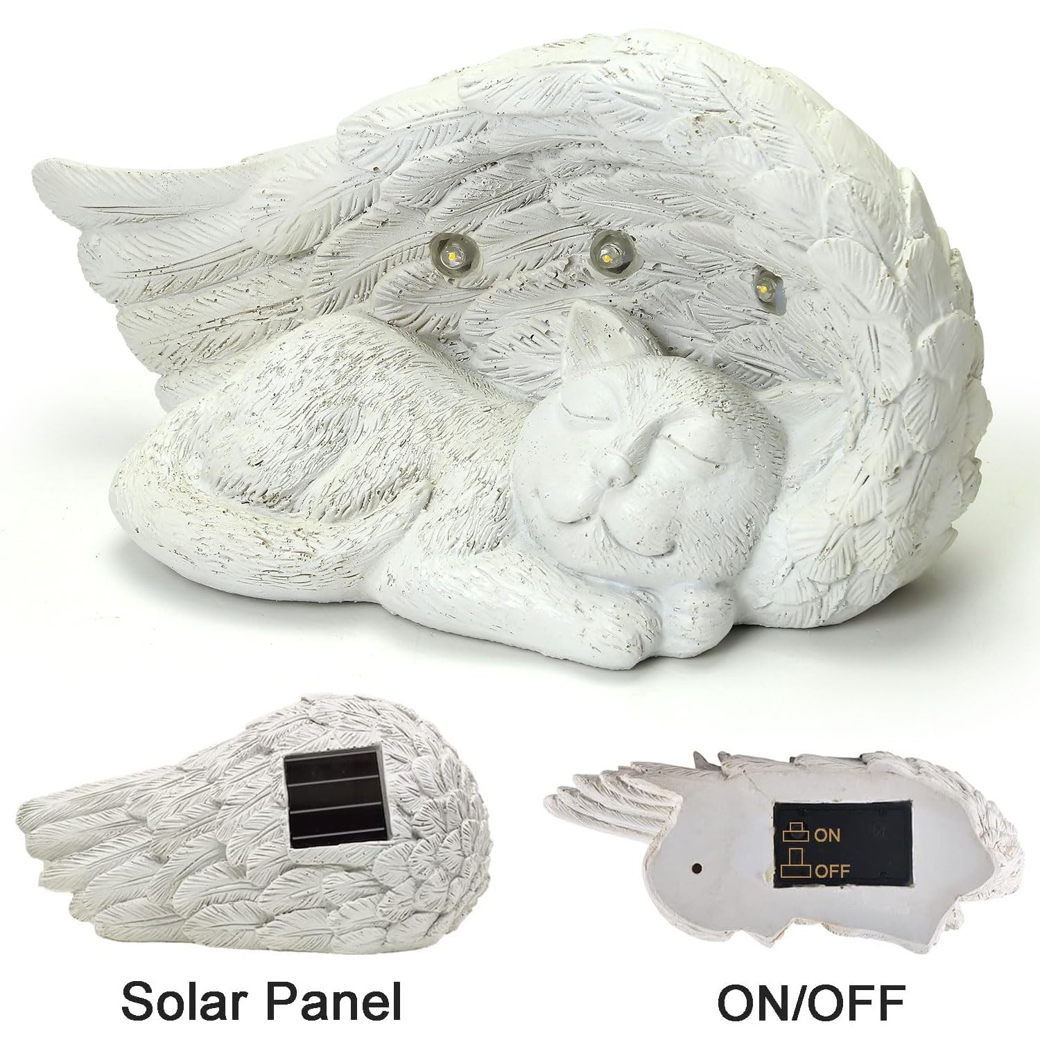 Taylor & Brown Dog Cat Pet Memorial Stone Solar Lights - Image 3
