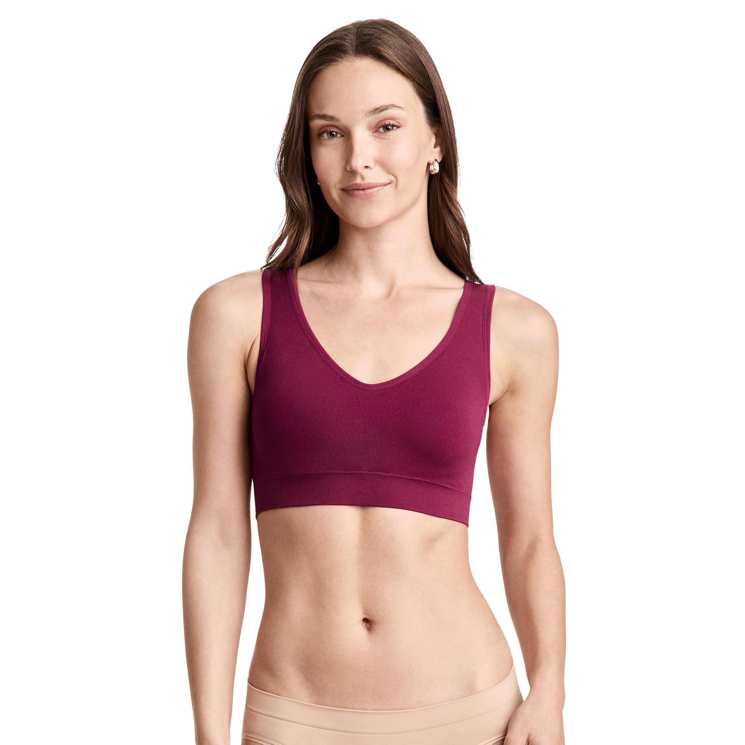 Jockey Women's Bra Seamfree Back Smoothing Bralette