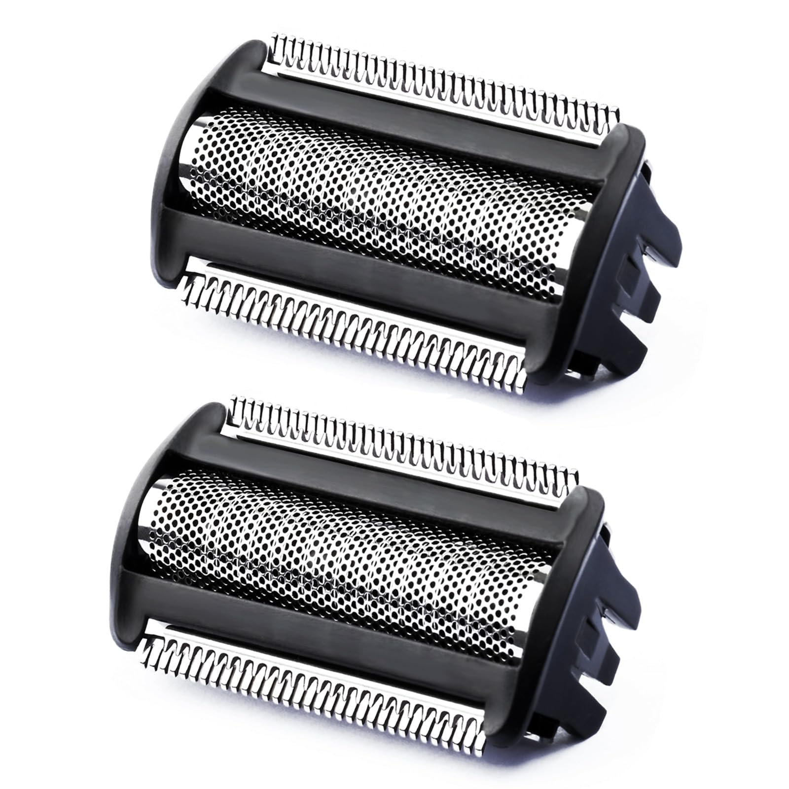 BG2000 Replacement Body Groomer Foil Heads for Philips Norelco, 2-pc Pack