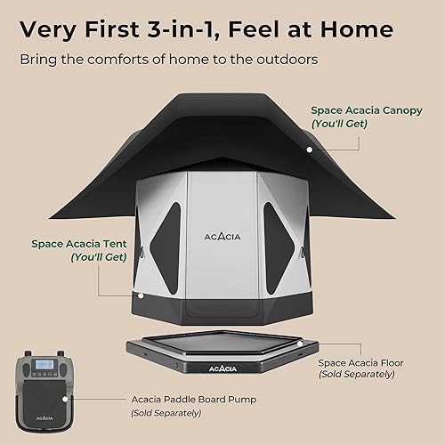 Miniatura 2 de Tienda de campaña Space Acacia con dosel para 2 personas